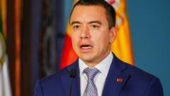 Ecuador's president says he was target of foiled chocolate and jam poisoning