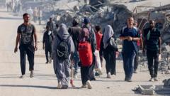 Israel launches air strikes in Gaza accusing Hamas of 'bold violation of ceasefire'