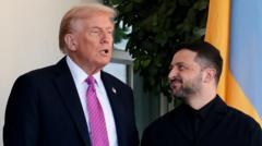 Zelensky ready to join Trump-Putin talks after 'frank' White House meeting