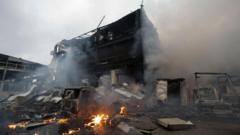 Three killed in Russian strikes on Kyiv, officials say