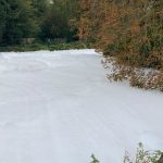 Mystery foam on river sparks Environment Agency investigation