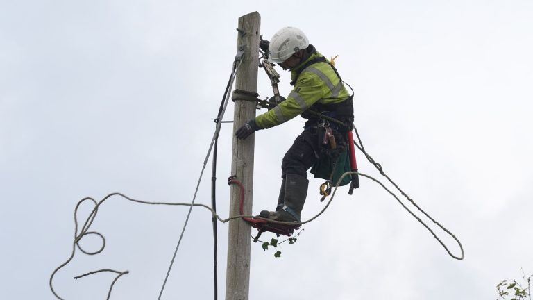 Thousands of homes still without power after Storm Amy
