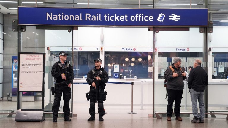 Airport-style security scanners at train stations ruled out by government following stabbing attack