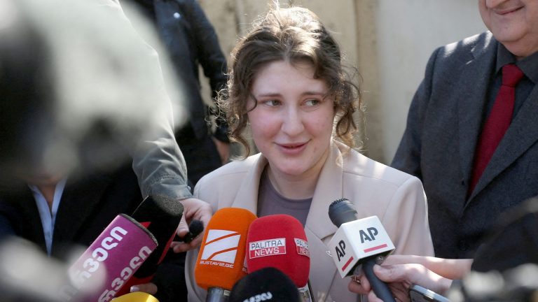 Pregnant British teenager held on drugs charges freed from Georgian jail