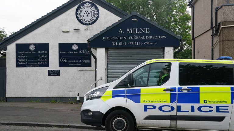 Three charged over 'missing ashes and fraud' at ex-funeral directors