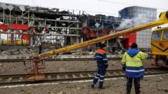 US says progress made at talks with Ukraine as Russia attacks infrastructure