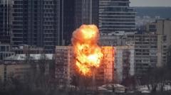 Poland scrambles jets as Russia strikes Kyiv before US-Ukraine peace talks