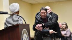 'I don't let bullies win': US congresswoman Omar defiant after substance thrown at her