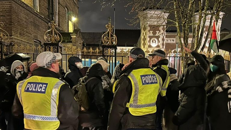 86 arrests after protesters breach prison grounds holding Palestine Action-linked activist