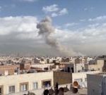 Watch: Smoke rises over Tehran as Trump 'seeks regime change'
