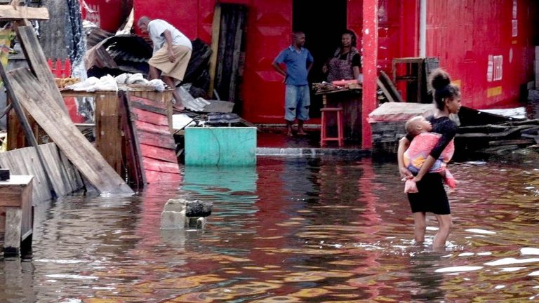 Dozens dead and thousands displaced by 167mph cyclone