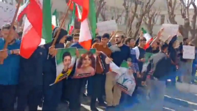 Iranian students clash with security forces during protests amid Trump warning