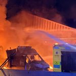 Two men arrested by counter terror police after arson attack on ambulances