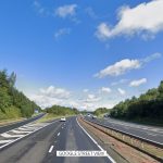 15 vehicles involved in crash on motorway