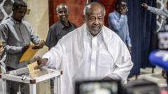 Djibouti's president wins unprecedented sixth term with 97.8% of vote