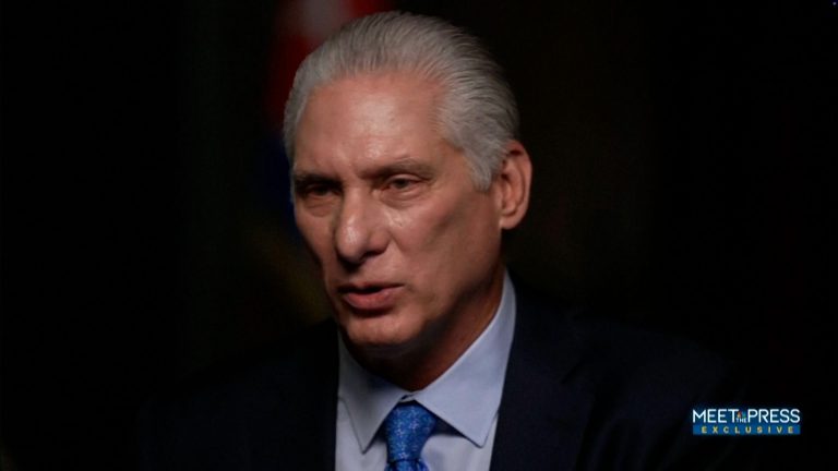 Cuba's president says he's 'not stepping down' - despite Trump threats