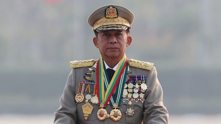 Military coup leader who overthrew Aung San Suu Kyi elected president