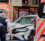 Two killed and many injured after car driven into crowd in German city of Leipzig