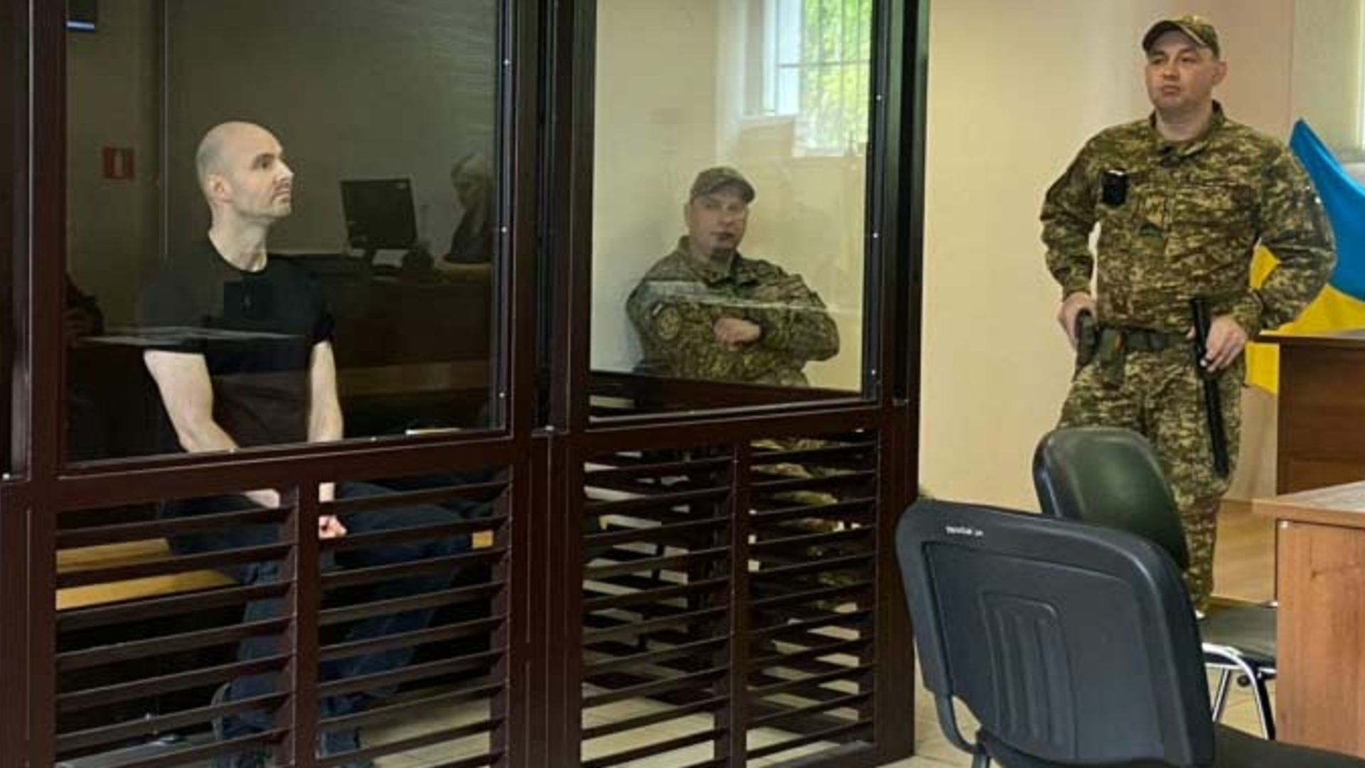British man jailed in Ukraine after admitting spying for Russia