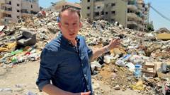 Defiance in Beirut's Hezbollah stronghold during fragile ceasefire
