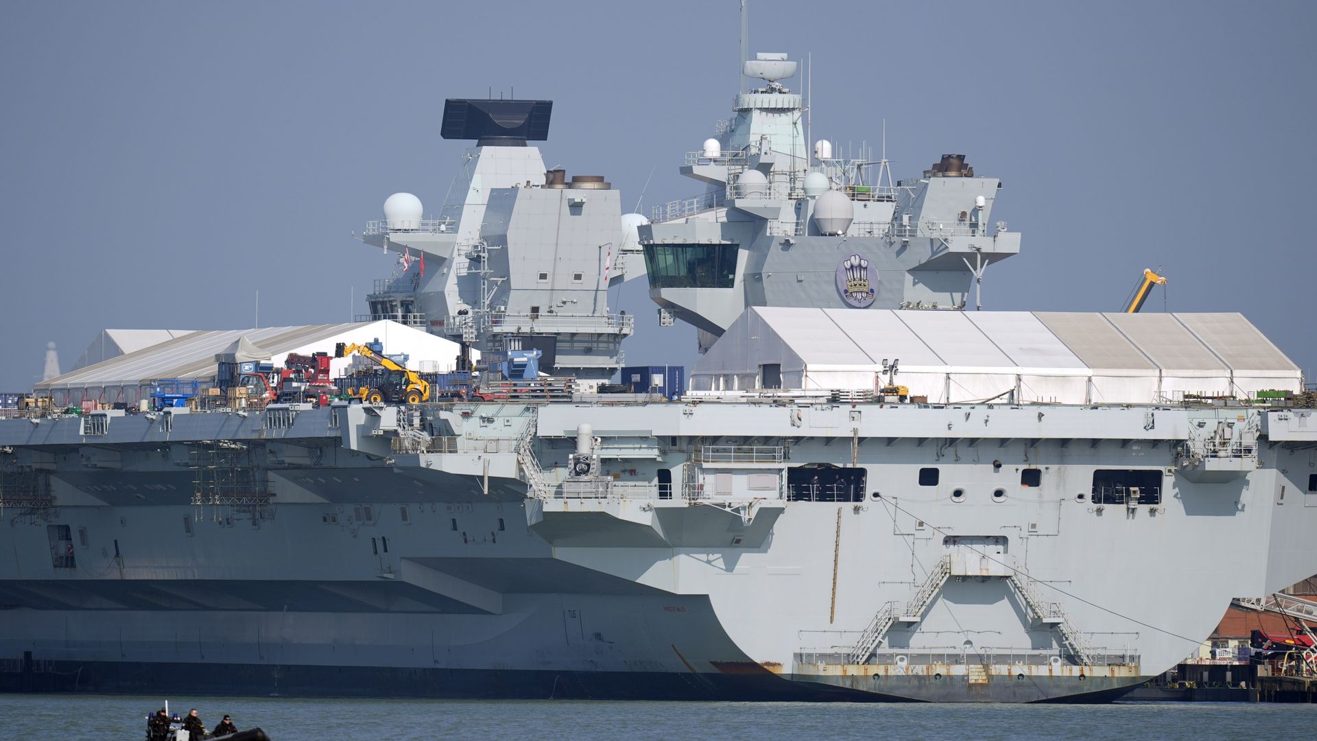 Technical issue detected on one of UK's biggest warships
