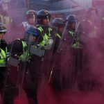 More than 20 charged after violent protest over Henry Nowak murder