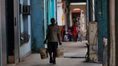 Cubans protest after third nationwide power cut this year
