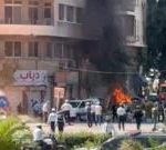 Explosions injure 18 in Damascus during Macron's visit