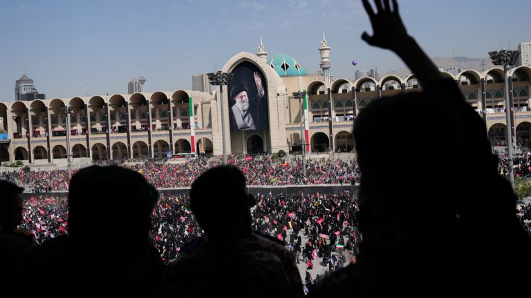 Thousands gather for funeral of Iran's assassinated supreme leader Ali Khamenei