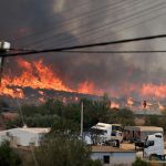 Rescuers search for Spanish wildfire survivors as woman issues plea for help over missing parents