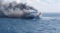 Five dead, 41 missing, after Indonesia ferry catches fire