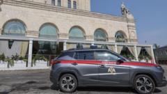 Three killed after bomb detonated at Moscow restaurant, state media say