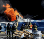 At least 27 dead and hundreds evacuated after strike on Kyiv warehouse