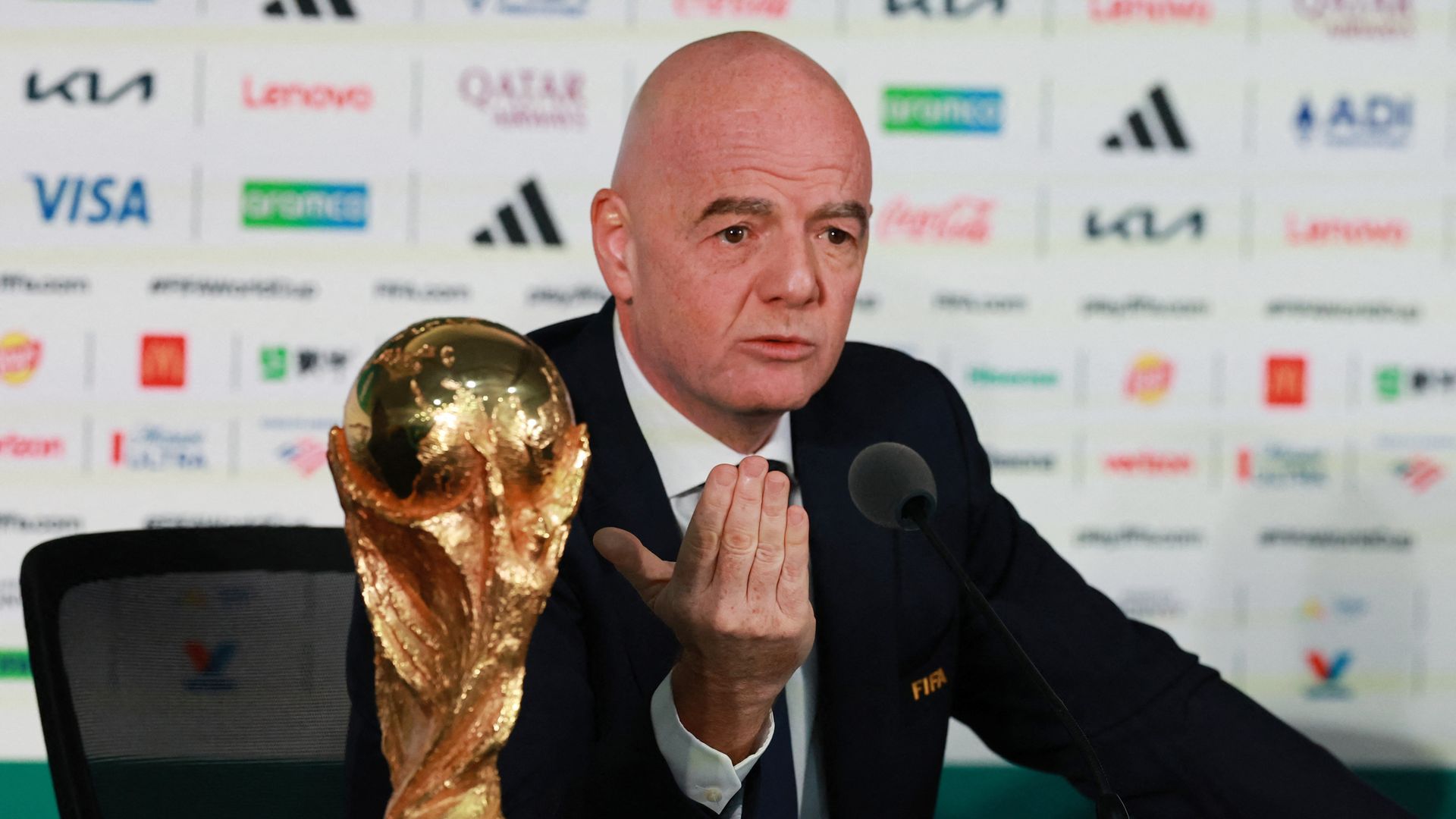 FIFA president Infantino asked to stay away from youth tournament - exclusive