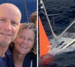 Watch: Couple describes relief at rescue after whale destroys their yacht