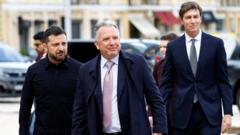 US envoys arrive in Ukraine for talks after meeting Putin in Russia
