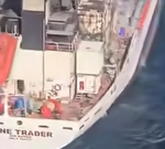 Eight crew missing after drone attack leaves tanker ablaze off Romania's coast