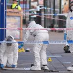 Two men and two women arrested after police officer shot
