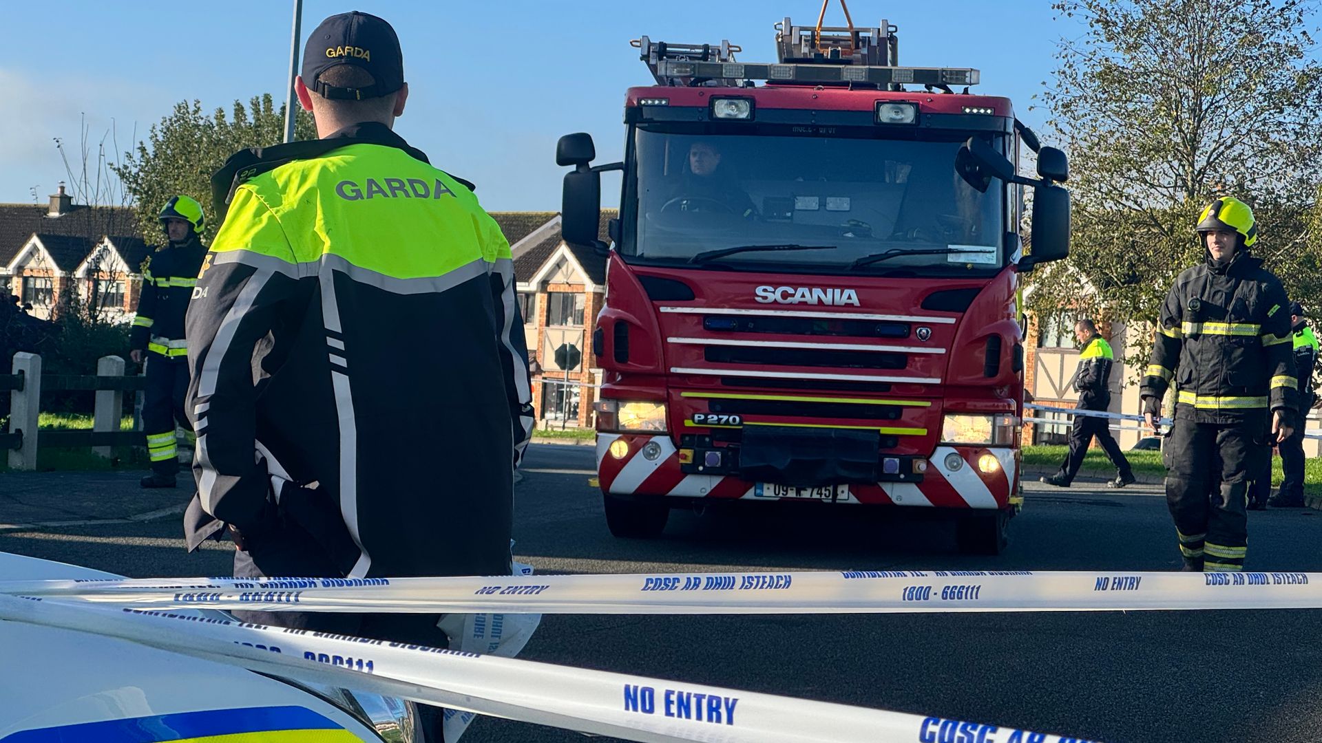 Four dead after house fire and two children 'critical' in hospital